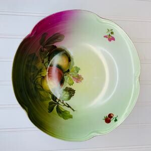 J&C Bavaria Germany Apple Bowl  Measures 9.75"